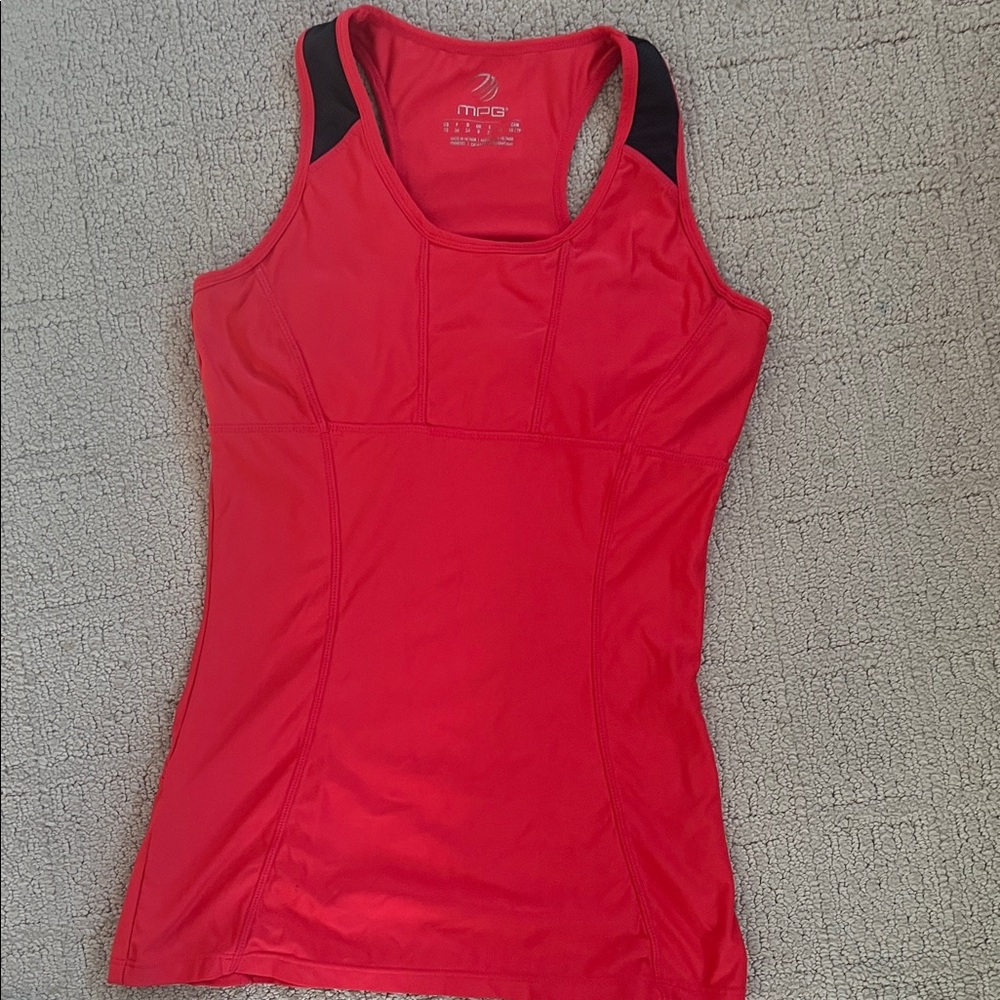 MPG Vibrant Red Sports Tank